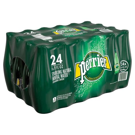 Buy Perrier Carbonated Mineral Water, 16.9 Fl Oz 24 Pack Plastic ...