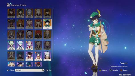 Genshin Impact character guide: All playable characters, Passive Talents, Elemental Burst ...