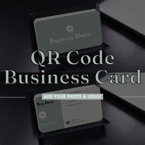 How to Make QR Code Business Card 的图像结果