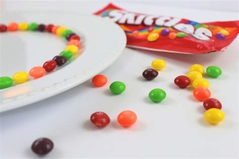 Skittles Rainbow Experiment ~ Nifty Thrifty DIYer