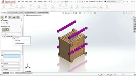 Image result for Parts Explode SolidWorks