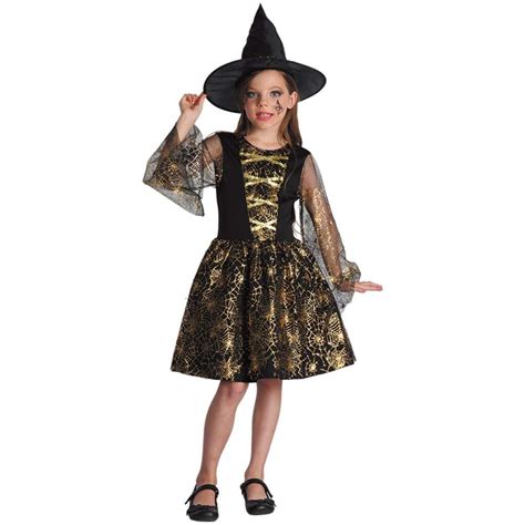 Halloween kids fairytale witch costume for cute girls 091365