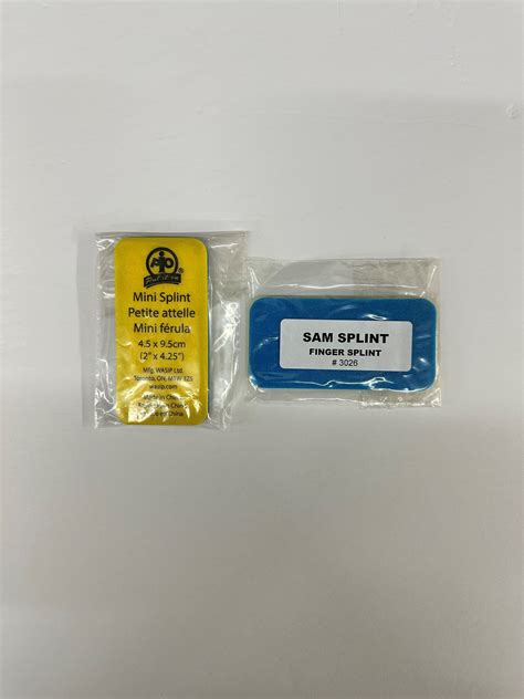 SAM Splint - Finger - ZEE Medical Healthcare Products
