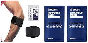 Buy Boldfit Neoprene Elbow Support Strap | Pain Relief in Bursitis ...