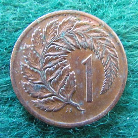 New Zealand 1975 1 Cent Queen Elizabeth II Coin – Gumnut Antiques