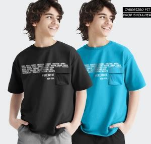 Flipkart.com | TRIPR Boys Printed Cotton Blend Oversized T Shirt ...