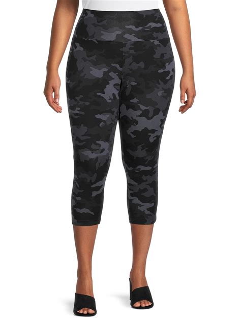 Terra & Sky Women's Plus Size Capri Legging - Walmart.com