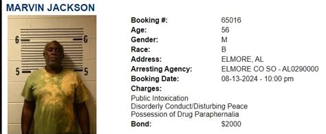 This Week's Inmate Roster For Elmore And Autauga County - Elmore ...