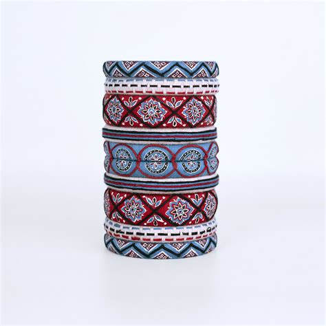 Avani Red & Blue Bangle Set – Local Nation