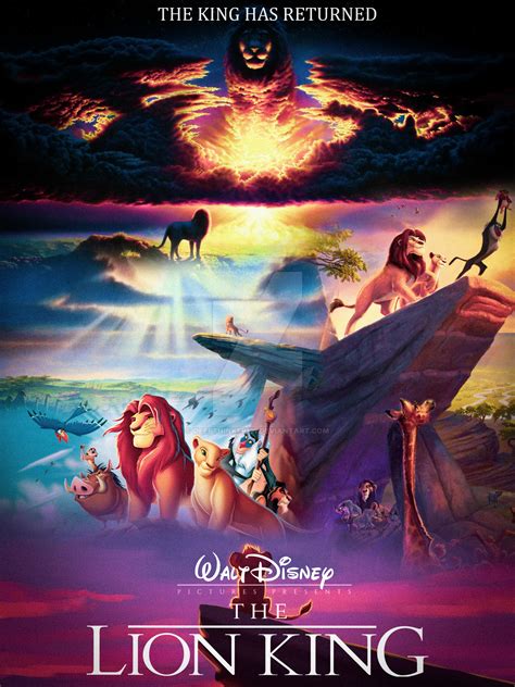 The Lion King 1994 Poster by Deepthinker121 on DeviantArt