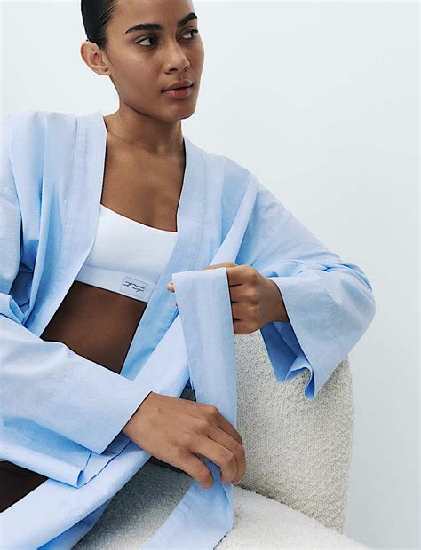 Buy Pure Cotton Chambray Wrap at Marks & Spencer