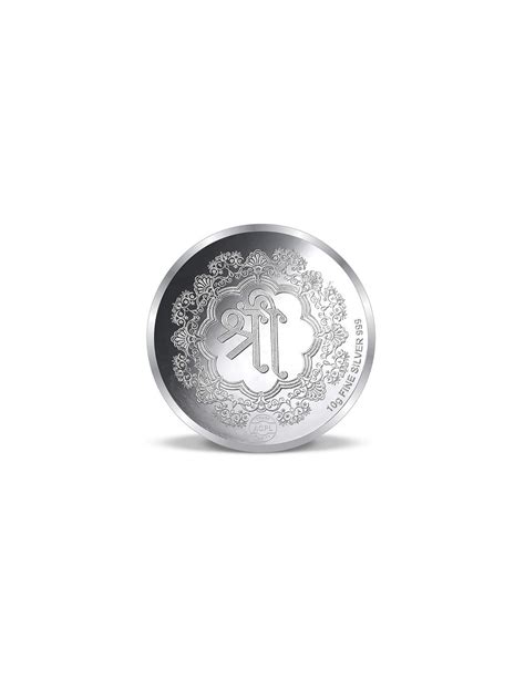Precious Moments Balaji BIS Hallmarked Silver Coin Of 10 Gram in 999 ...