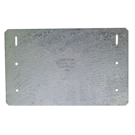 Simpson Strong-Tie 5-in x 8-1/16-in 16 -Gauge ZMAX Nail plates in the ...