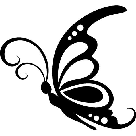 Butterfly Stencils - ClipArt Best