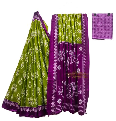 Buy RADHA LAKSHMI Handicrafts Women's Ikat Hand Block Print Pure Soft ...