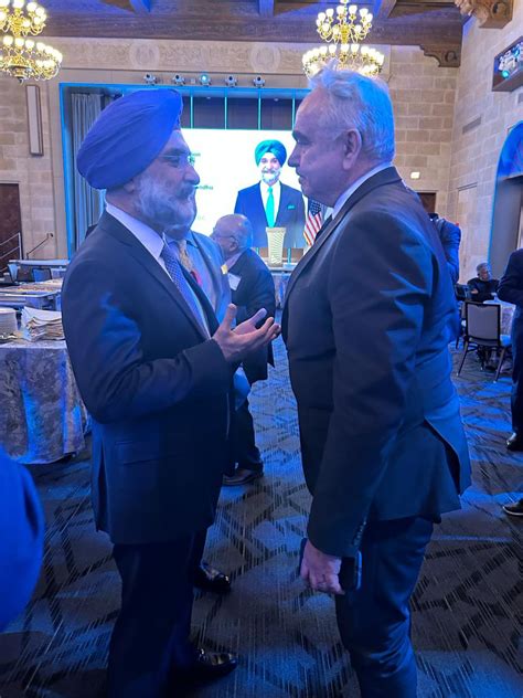"Fond memories of working in US": Outgoing Indian envoy Taranjit Singh ...