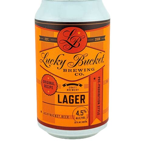 Lucky Bucket Brewery: Pre-Prohibition Amber Lager - 12oz – The Original ...