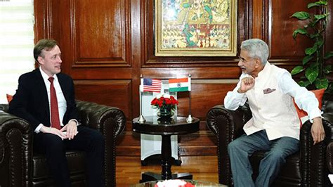 Jaishankar meets US National Security Advisor Sullivan in Delhi ...