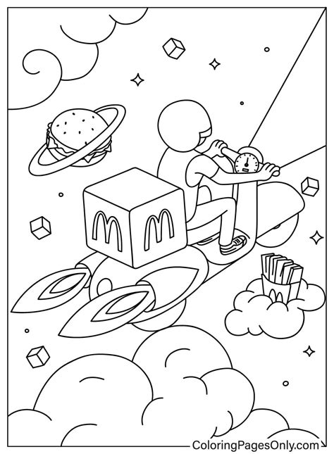 20+ McDonald's Coloring Pages - Free Printable PDF & Online Coloring