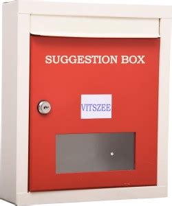 VITSZEE |suggestion box|letter box| office box| school box ...