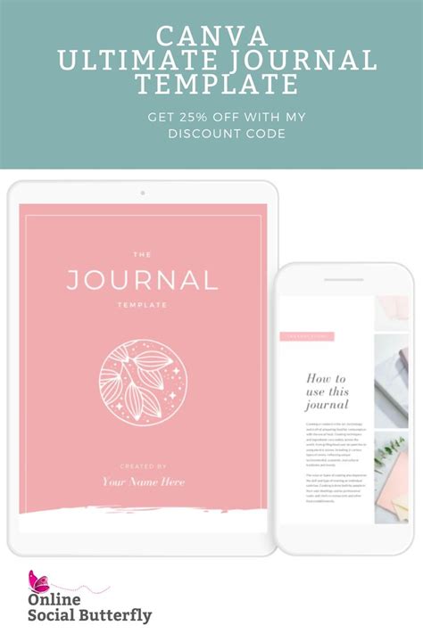 The Ultimate Journal Template - Journal Templates