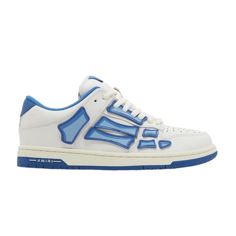 Amiri Skel Top Low White Air Blue Price in India | Culture Circle