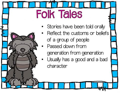 Folktales Graphic Organizers