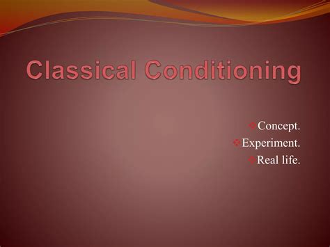 Image result for Classical Condiioning Chart