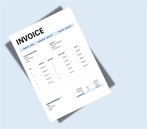 Invoice Templates 的图像结果