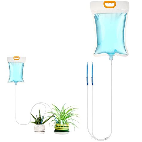 HASTHIP® Drip Irrigation Device for Plants 3.5 L Water Bag With 2 ...