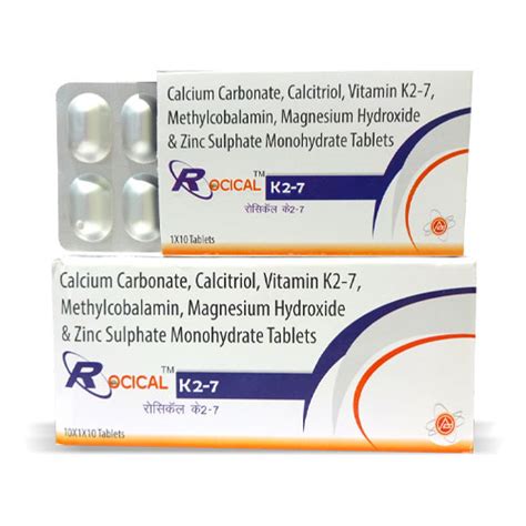 ROCICAL K2 - 7 TABLETS Avyukt Pharmaceuticals