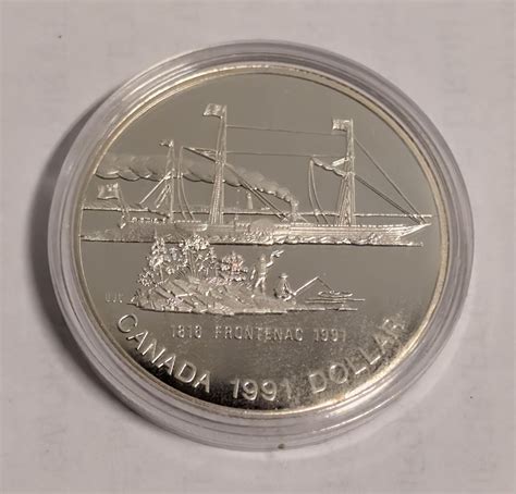 1816 - 1991 FRONTENAC CANADIAN SILVER DOLLAR