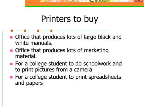 Image result for Different Printer Types