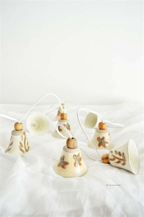 Ceramic String Light- Daisy and Leaf Motif – Studio Nendo