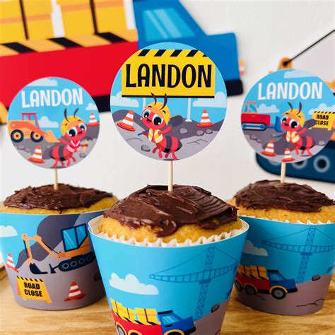 Ants Construction Trucks Birthday Party Ideas | Photo 20 of 62 | Catch ...