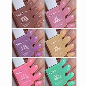 Buy VOZO Rich Nail Polish Long Lasting HD Shine Latest Shades ...