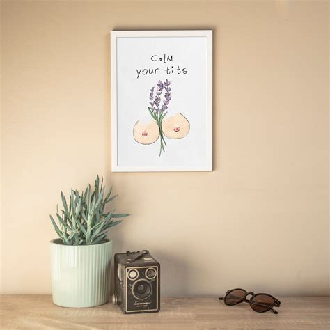 Calm Yours Print – WeirdWatercolours