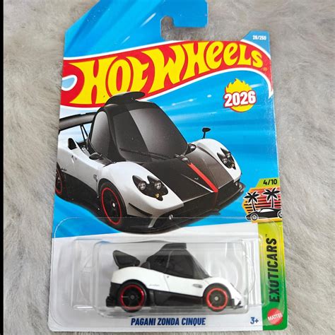 Buy Hot Wheels 2026 Imported B case Vehicle Collection - Pagani zonda ...