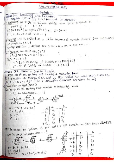 TOC QP Solutions for Module USN201, Dec 2024 - Jan 2025 - Studocu