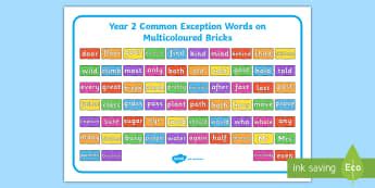 Reading Common Exception Words | Reading Words | Primary