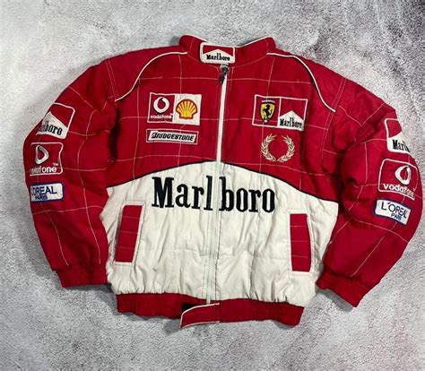 Vintage marlboro x yamaha racing jacket nascar rally – Artofit