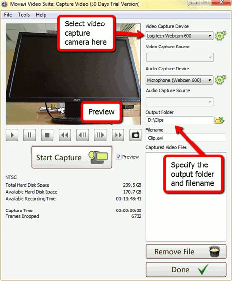 Capture Tutorial 的图像结果
