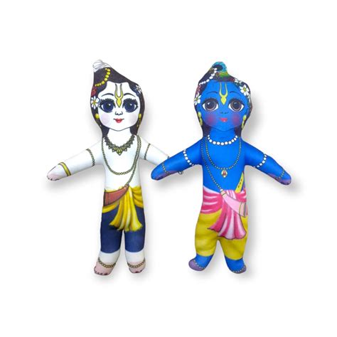 Buy Krishna Balram (Soft Toy) Doll Online at Low Prices in India ...