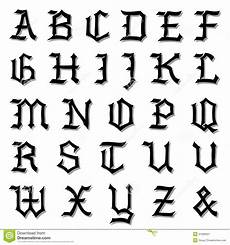 alfabeto gotico lettere illustrazione di vettore di un alfabeto gotico completo alfabeto gotico lettere illustrazione di vettore di un alfabeto gotico completo