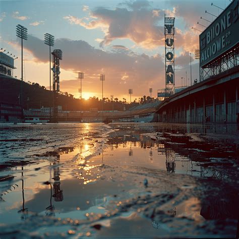 Dodger Stadium Flooded Strikes Fear