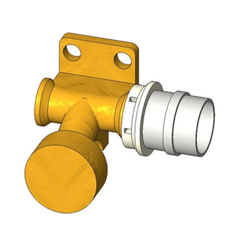 BIM objects - Free download! MPL5725 Left Wall Terminal For Horizontal ...