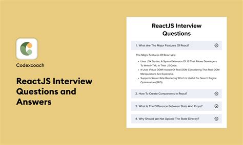Image result for Reactjs Interview Questions and Answers