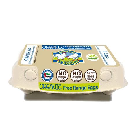Al Rawdah Organic Egg 10pcs Online at Best Price | Organic Eggs | Lulu ...