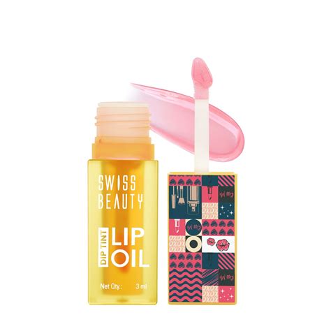Buy Swiss Beauty Dip Tint Lip Oil | Colour-Changing Lip Oil | Glossy ...