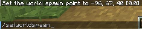Image result for Set World Spawn Command Minecraft